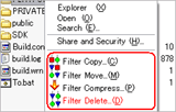 FileFilter Shell Extension