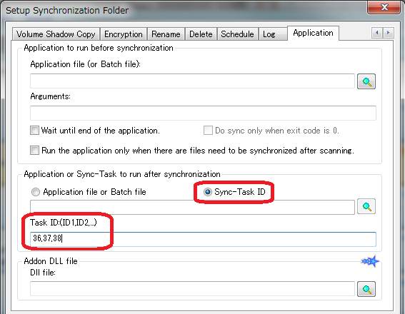 Start Next Task After Sync